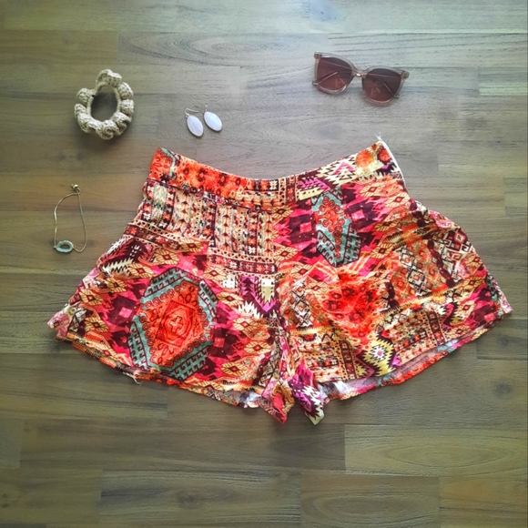 Forever21 Boho Shorts - Picture 1 of 4